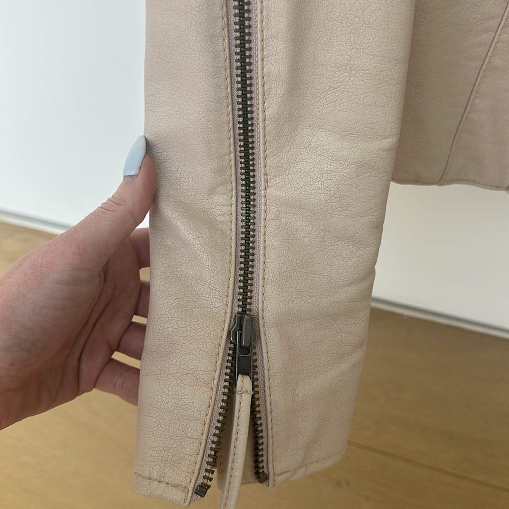 Free People Faux Leather Jacket - Picture 3 of 8